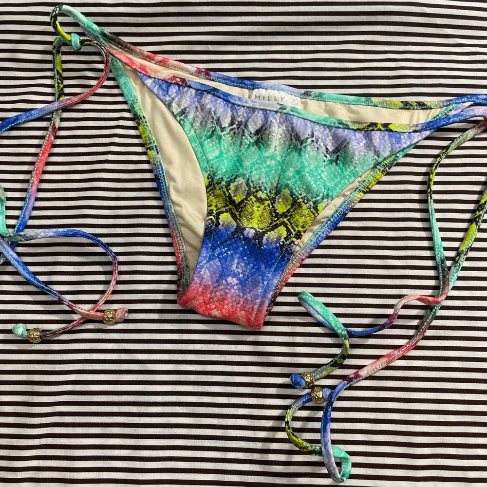 Milly Cabana Bikini Strings Bottom - image 1